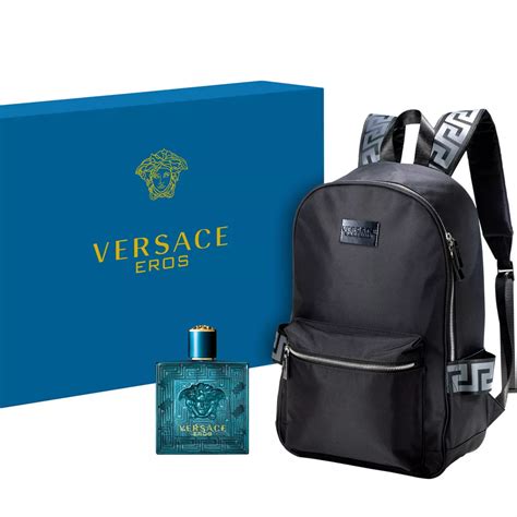 versace bag and cologne set|versace man cologne with bag.